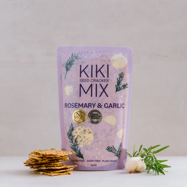 Kiki Cracker Mix - Rosemary + Garlic