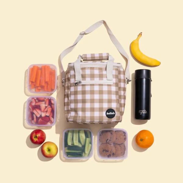 Mini Cooler -  Olive Check