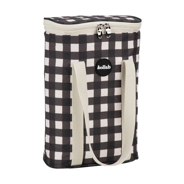 Wine Cooler - Black Check