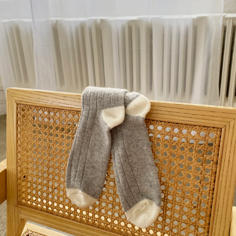 Cashmere Socks - Grey