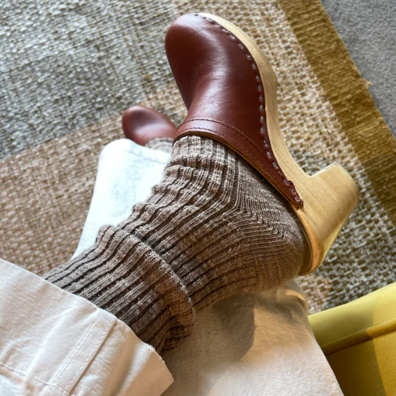 Cottage Socks - Flax