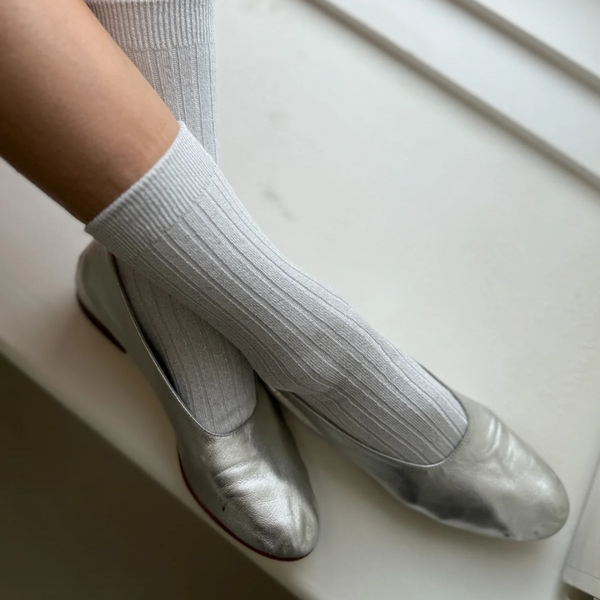 Her Socks Lurex - Snow White