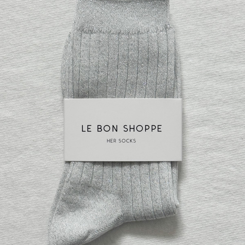 Her Socks Lurex - Snow White
