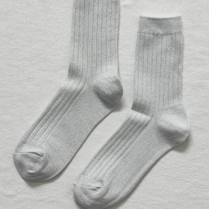 Her Socks Lurex - Snow White