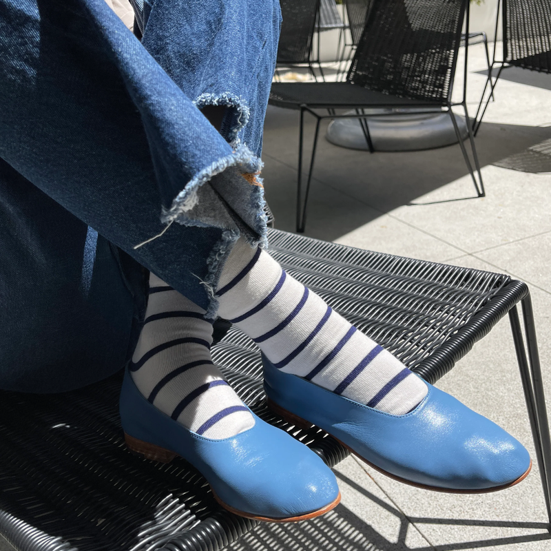 Wally Socks - Breton Stripes