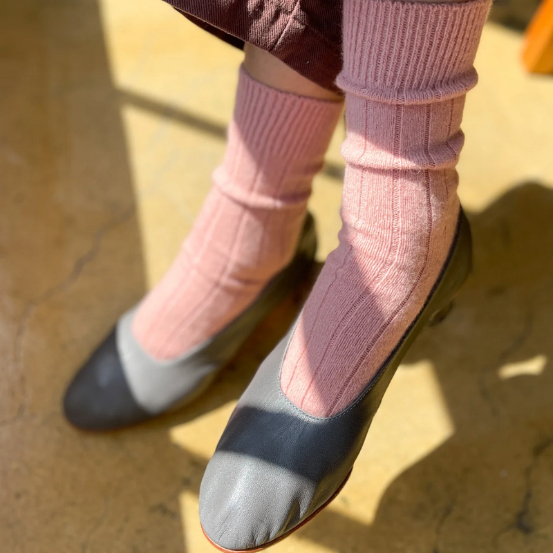Cashmere Classic Sock - Rose Petal
