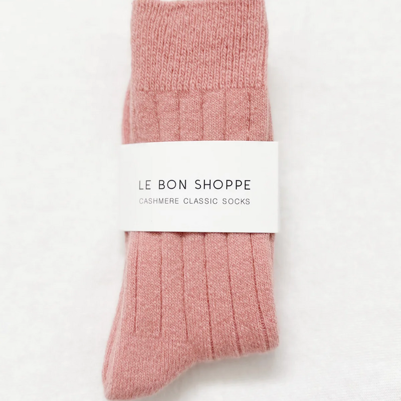 Cashmere Classic Sock - Rose Petal