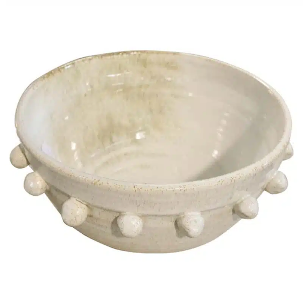 Terracotta Bowl Large - Ivory