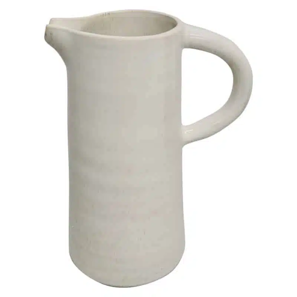 Terracotta Jug - Ivory