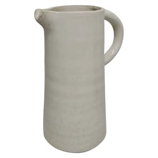 Terracotta Jug - Ivory