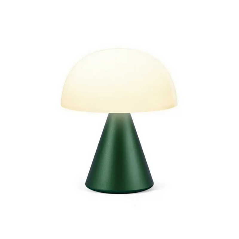 Mina Medium LED Lamp - Dark Green