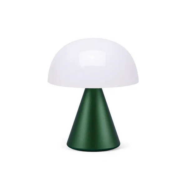 Mina Medium LED Lamp - Dark Green