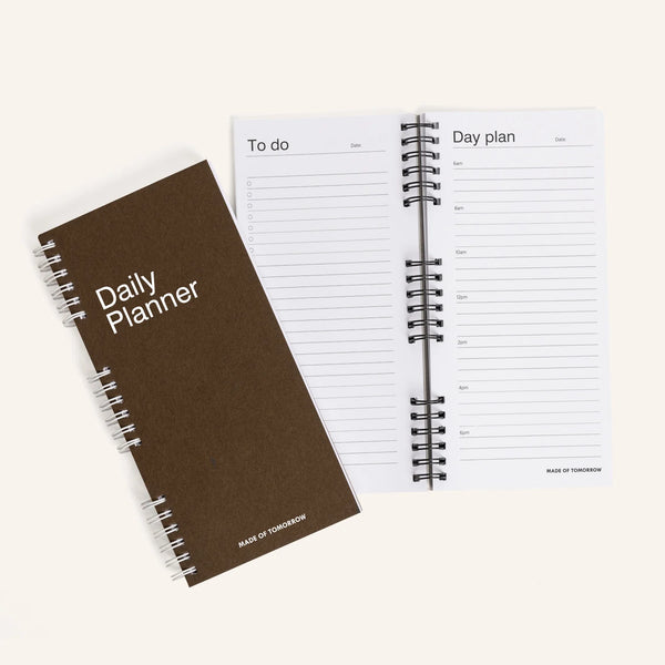 Daily Planner - Umber
