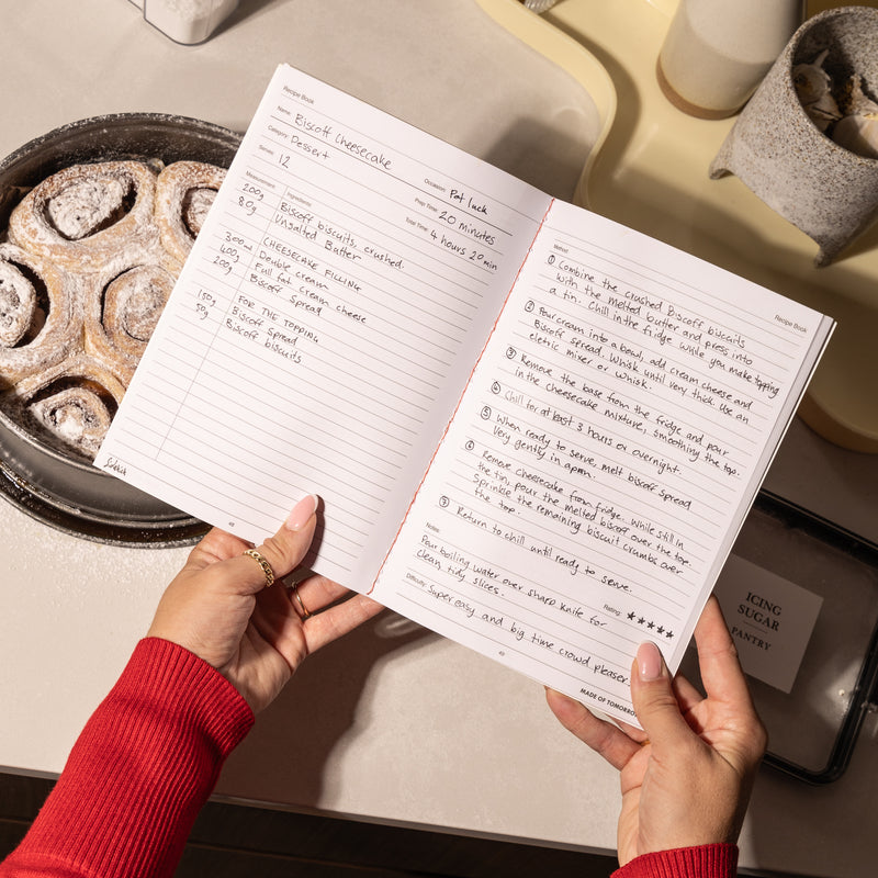 Sidekick Journals - Recipe Book