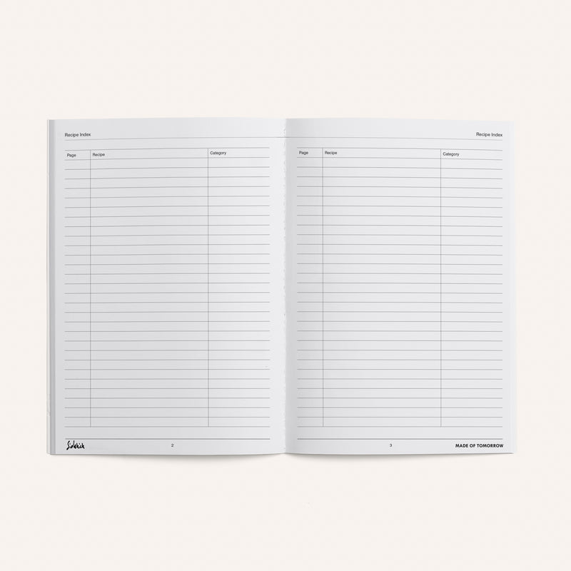 Sidekick Journals - Recipe Book