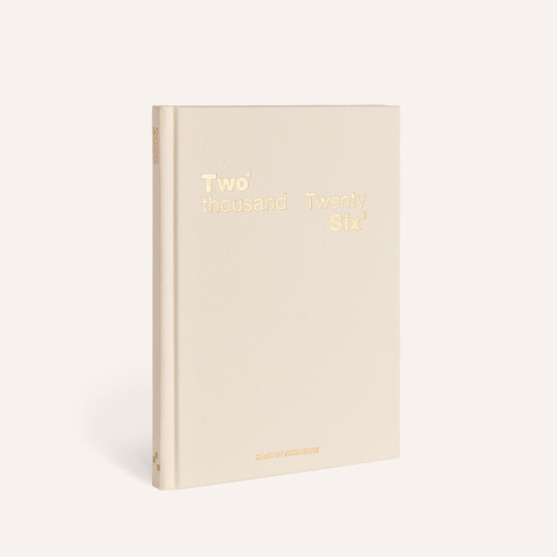 2026 A5 Weekly Diary - Cream