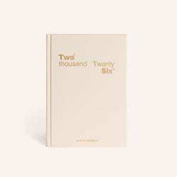 2026 A5 Weekly Diary - Cream