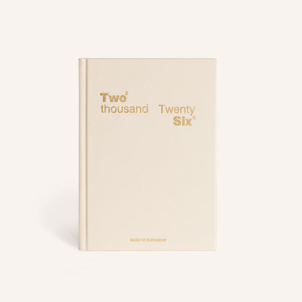 2026 A5 Weekly Diary - Cream