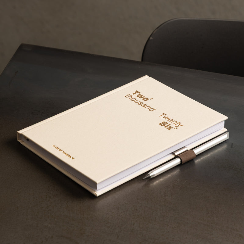 2026 A5 Weekly Diary - Cream