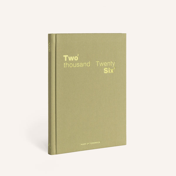 2026 A5 Weekly Diary - Matcha