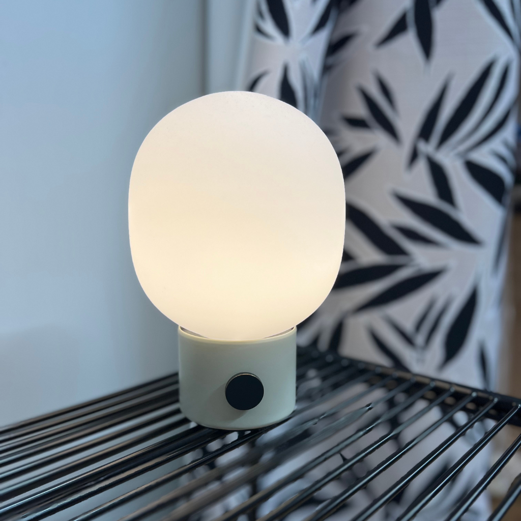 JWDA Table Lamp Alabaster White The Urban Studio
