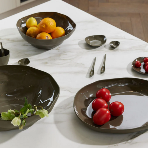 Haan Serving Bowl Medium - Olive