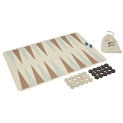 Backgammon Game - Carmel + Blue