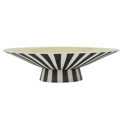 Toppu Centrepiece Low - Vanilla, Black + White