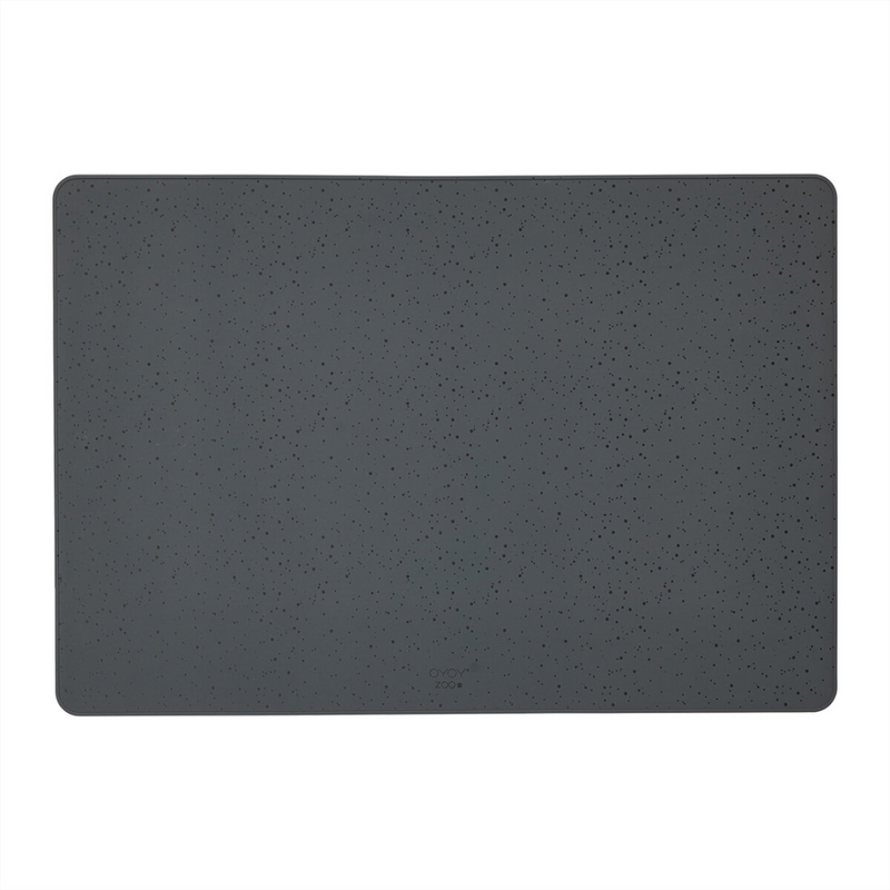 Koko Dog Bowl Mat Large - Black