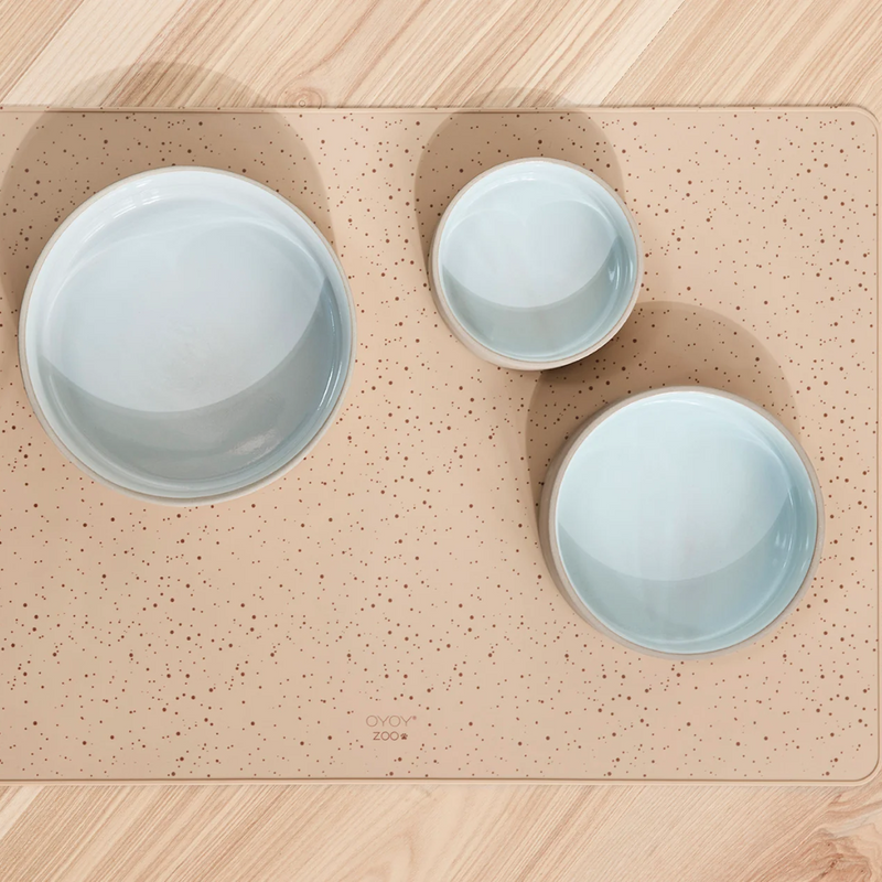 Koko Dog Bowl Mat Large - Camel