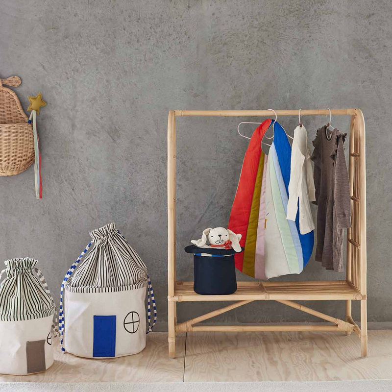 Koya Storage Basket Large - Optic Blue