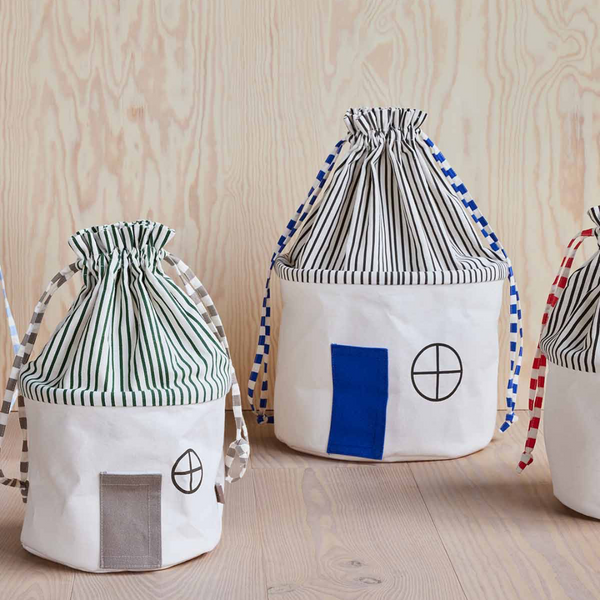 Koya Storage Basket Large - Optic Blue
