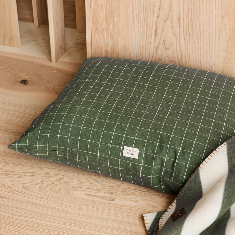 Kyoto Dog Cushion Medium - Olive