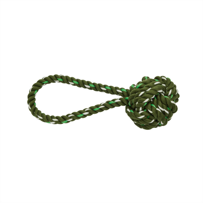 Otto Rope Dog Toy - Olive