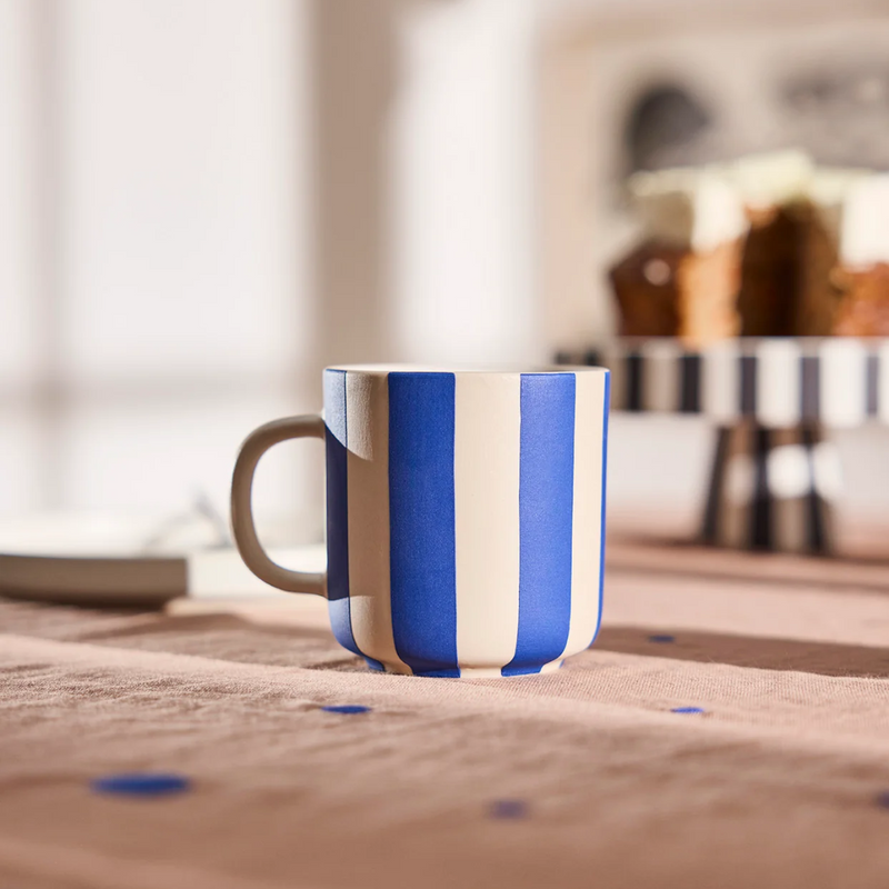 Toppu Mug - Clay + Optic Blue
