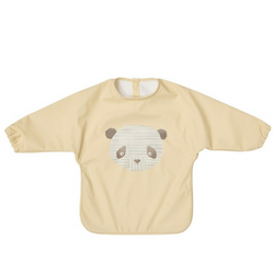 Lun Lun Panda Cape Bib - Butter