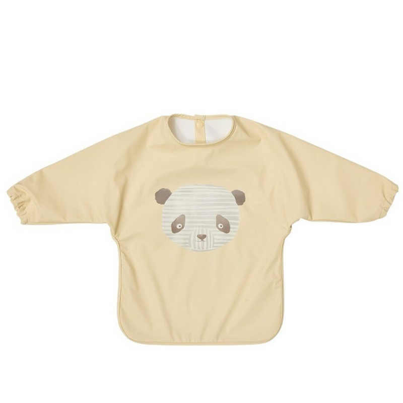 Lun Lun Panda Cape Bib - Butter