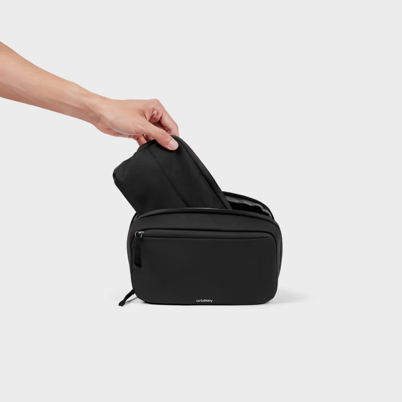 2-in-1 Tech Pouch - Black