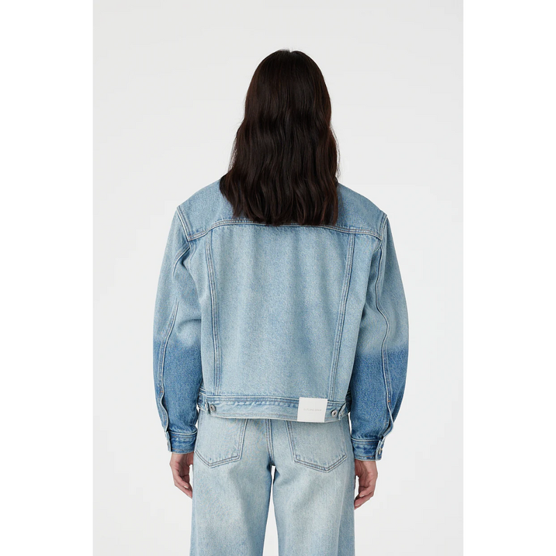 Lexie Denim Jacket - Lucid Ombre