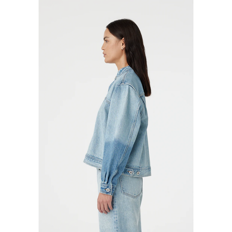 Lexie Denim Jacket - Lucid Ombre