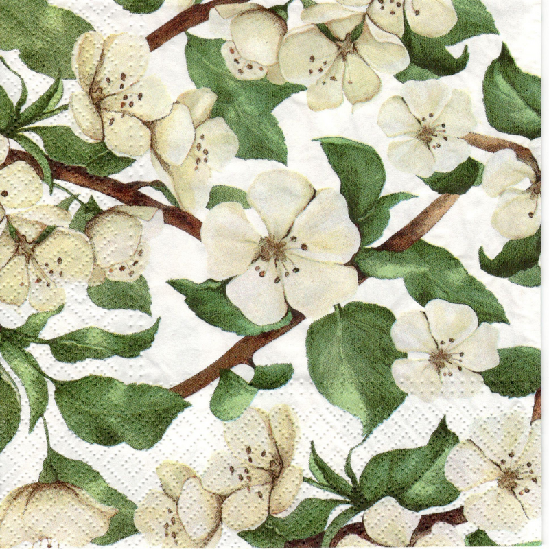 Napkins - Apple Blossoms