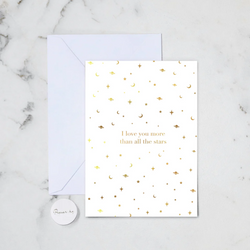 More than Stars Greeting Card