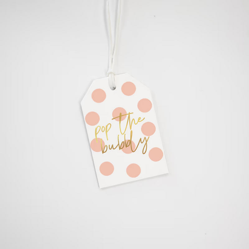Gift Tag - Pop the Bubbly Spot