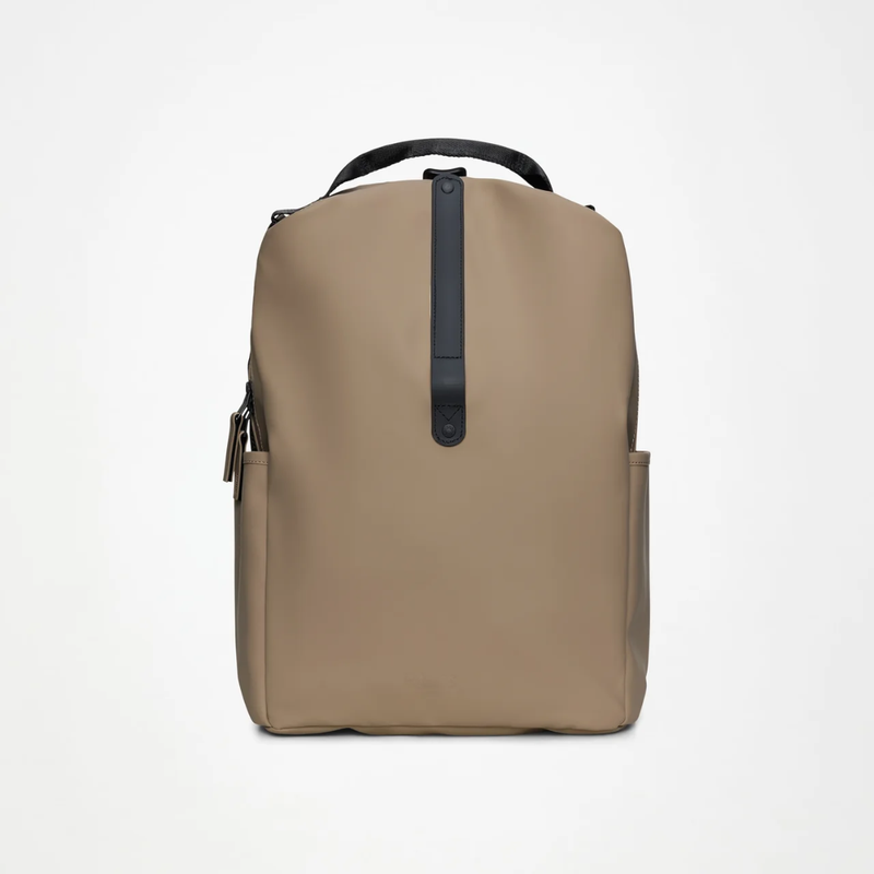 Clip Front Back Pack - Beige