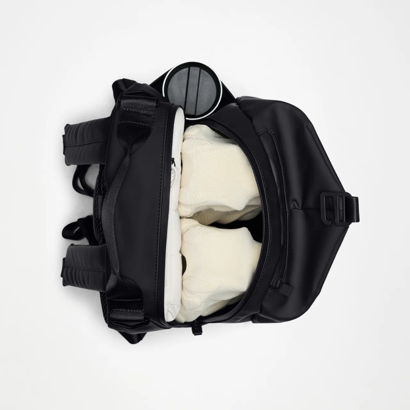 Clip Front Back Pack - Beige