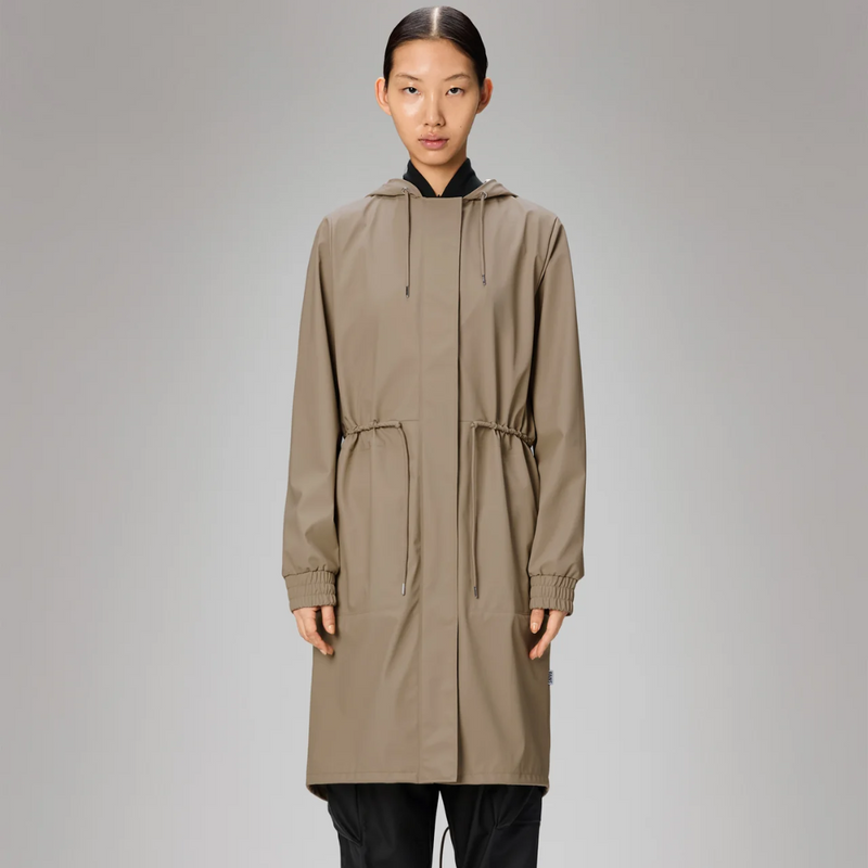 String W Parka - Beige