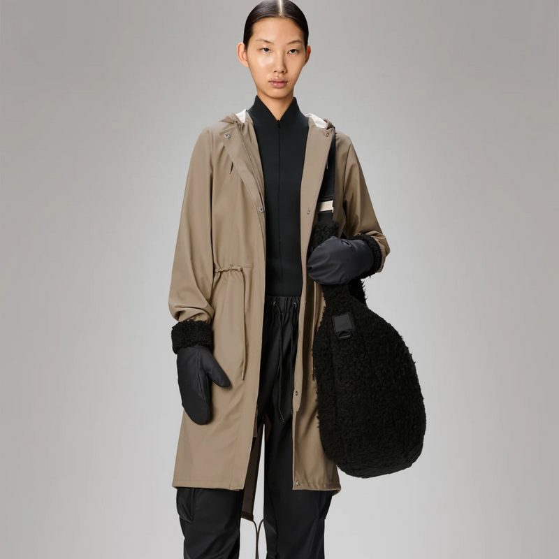String W Parka - Beige