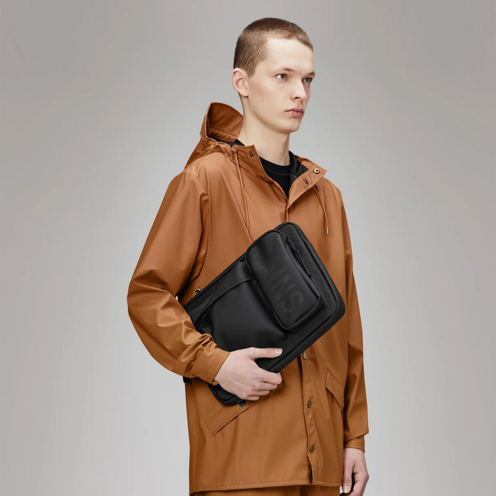 Rains Texel Laptop Case Black – The Urban Studio - Main Image