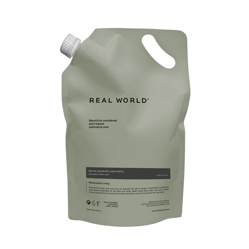 REVIVE Dishwashing Liquid Refill - Horopito + Mint Leaf
