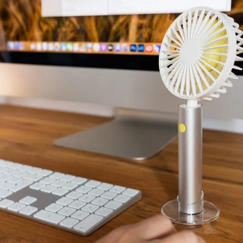 FLOW Handy Mini Fan - Silver